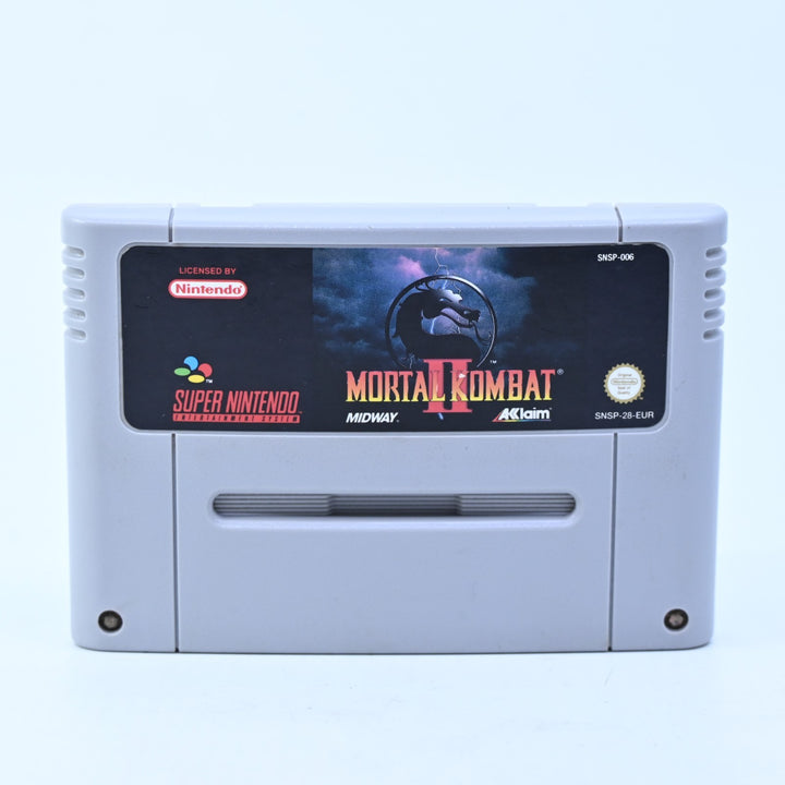 Mortal Kombat II - Super Nintendo / SNES Game - PAL - FREE POST!