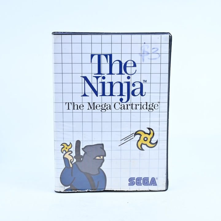 The Ninja - Sega Master System Game + Manual - PAL - FREE POST!