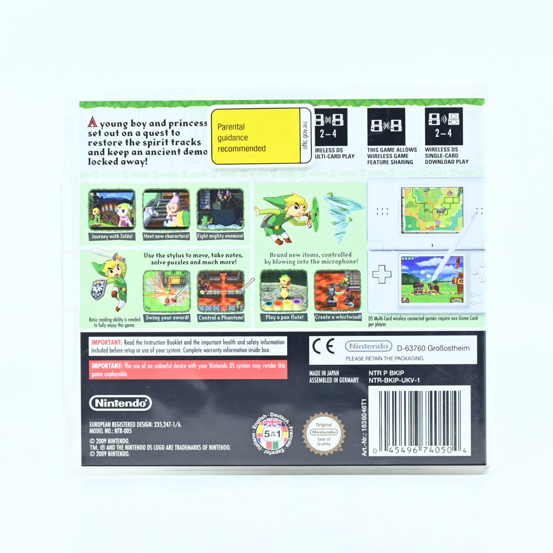 The Legend of Zelda: Spirit Tracks - Nintendo DS Game - PAL + Manual - FREE POST
