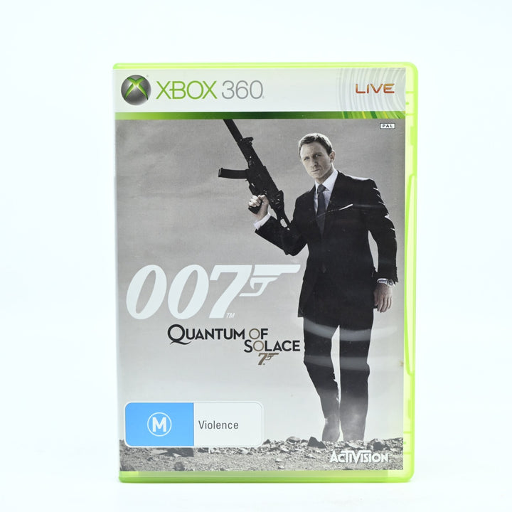 007: Quantum Of Solace - Xbox 360 Game + Manual - PAL - FREE POST!