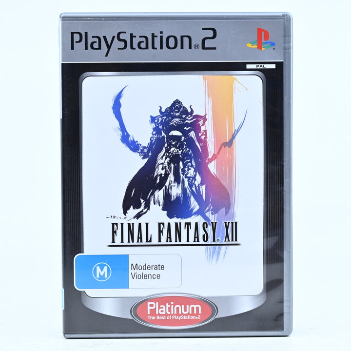 Final Fantasy XII / 12  - Sony Playstation 2 / PS2 Game + Manual - PAL