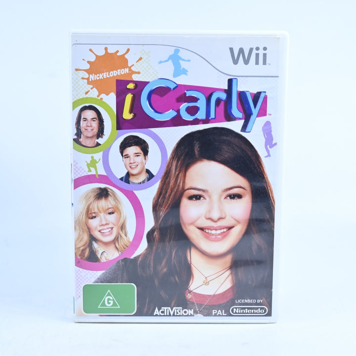 iCarly - Nintendo Wii Game + Manual - PAL - MINT DISC!