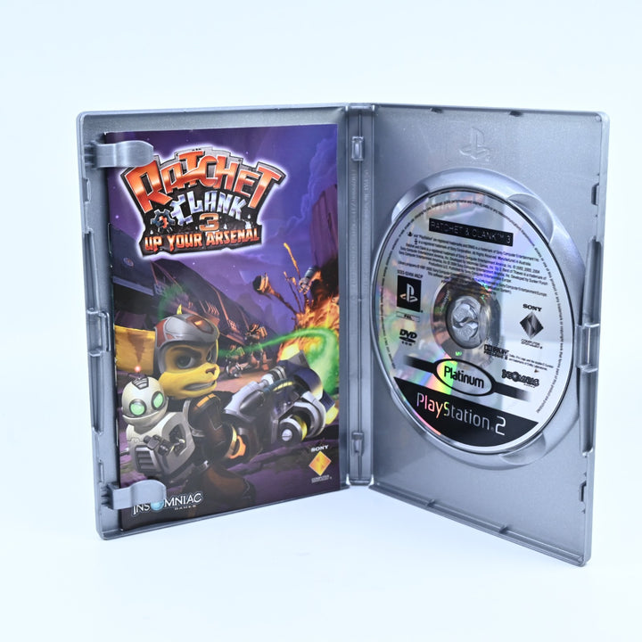 Ratchet & Clank 3: Up Your Arsenal - PS2 Game + Manual - PAL