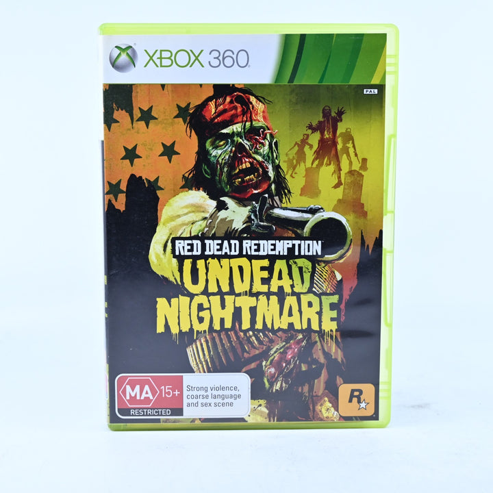 Red Dead Redemption: Undead Nightmare - Xbox 360 Game + Manual - MINT DISC!