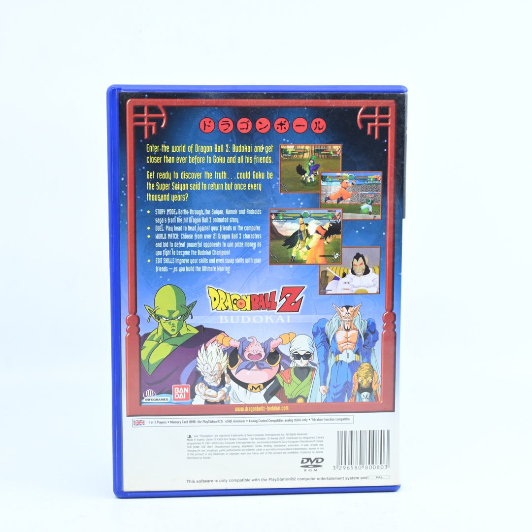 Dragon Ball Z: Budokai - Sony Playstation 2 / PS2 Game + Manual - PAL