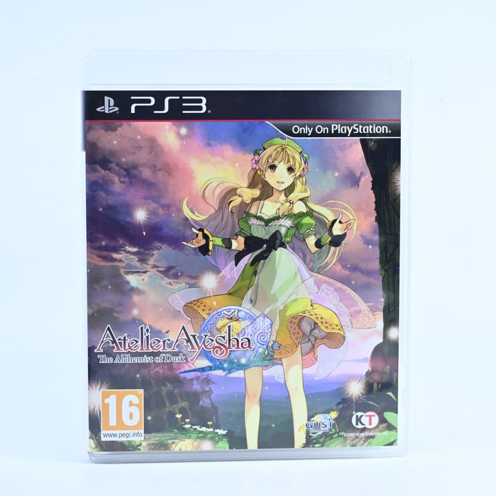 Atelier Ayesha: The Alchemist Of Dusk - Sony PS3 Game + Manual - MINT DISC!