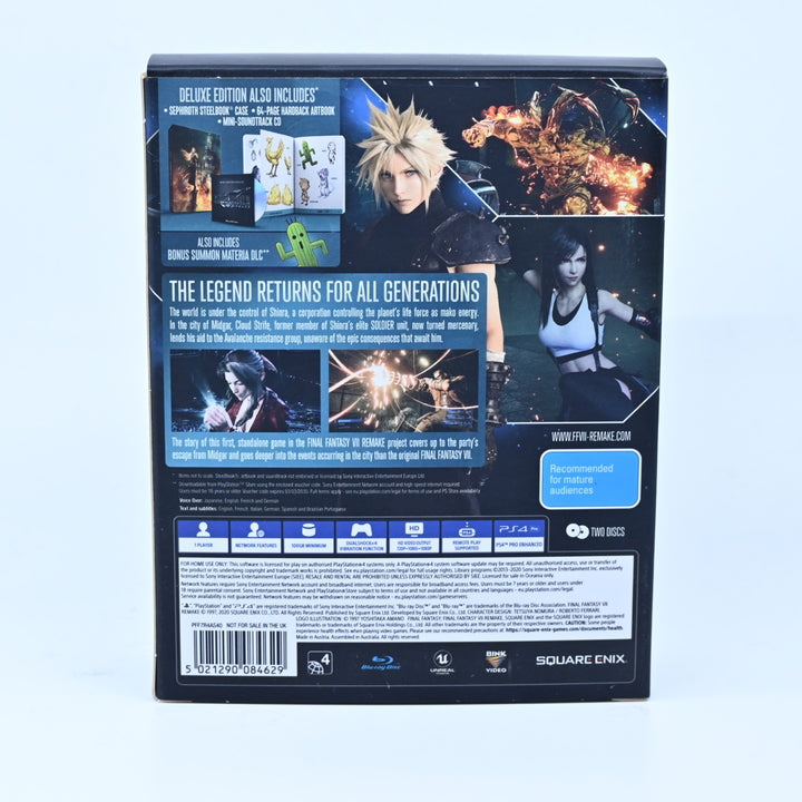 Final Fantasy VII Remake: Deluxe Edition - Sony Playstation 4 / PS4 Game