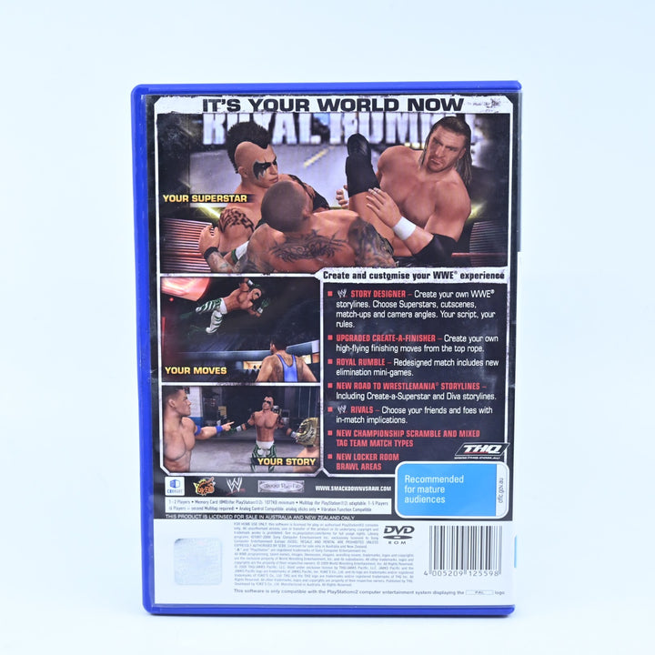 WWE SmackDown! vs Raw 2010 - Sony Playstation 2 / PS2 Game + Manual - PAL