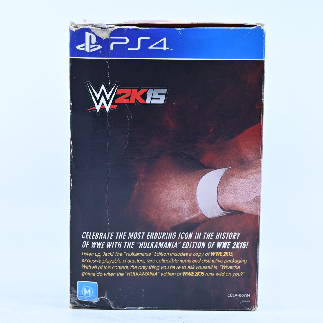 WWE 2K15 Hulkamania Edition - Sony Playstation 4 / PS4 Game - MINT DISC!