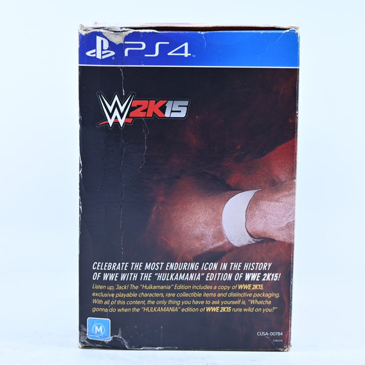 WWE 2K15 Hulkamania Edition - Sony Playstation 4 / PS4 Game - MINT DISC!