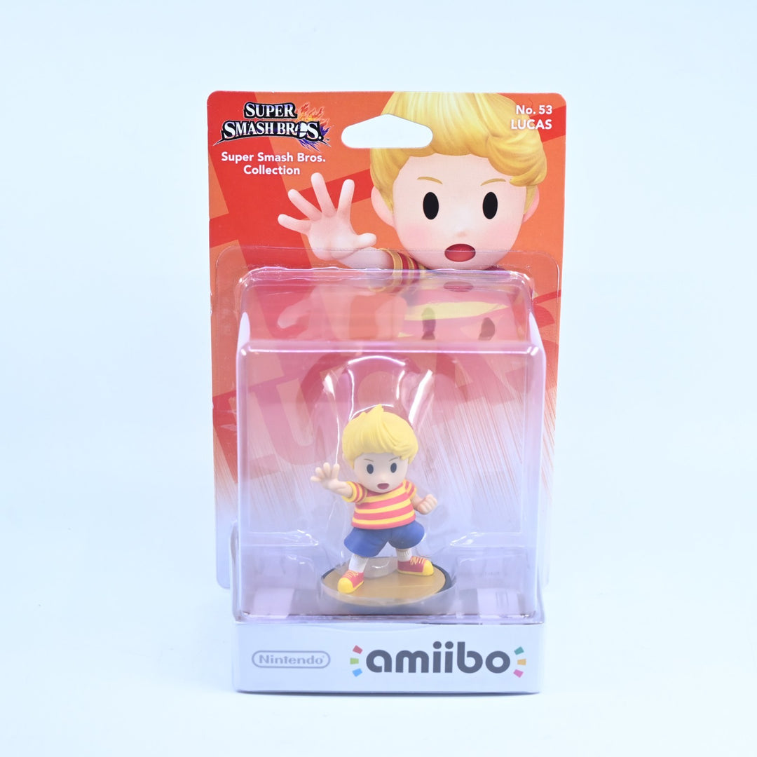 SEALED! Lucas Amiibo No. 53 - Super Smash Bros. Collection - Toy