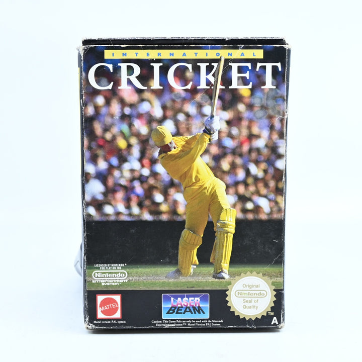 International Cricket - Nintendo Entertainment System / NES Boxed Game - PAL