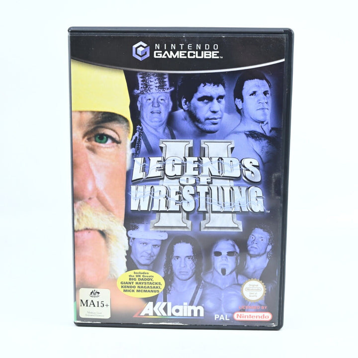 Legends of Wrestling II - Nintendo Gamecube Game + Manual - PAL - FREE POST!