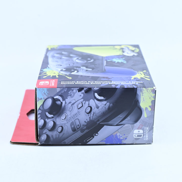 Nintendo Switch Pro Controller - Splatoon 3 Edition - Nintendo Switch Accessory