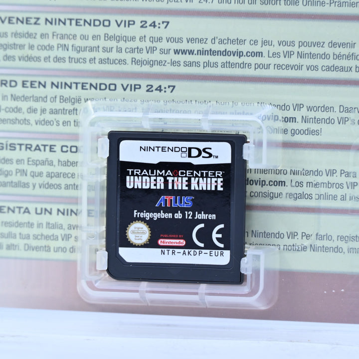 Trauma Center: Under the Knife - Nintendo DS Game - PAL + Manual - FREE POST!
