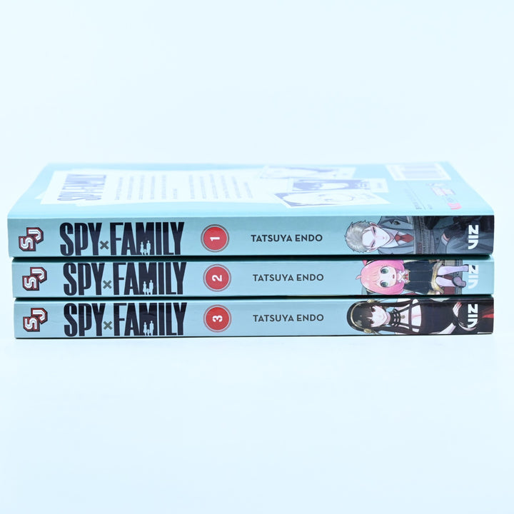 Spy X Family - Volumes 1-3 - Viz Media - Tatsuya Endo - Manga