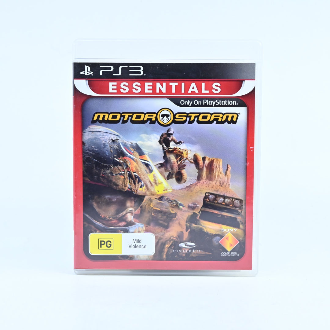 Motor Storm - Sony Playstation 3 / PS3 Game + Manual - FREE POST!