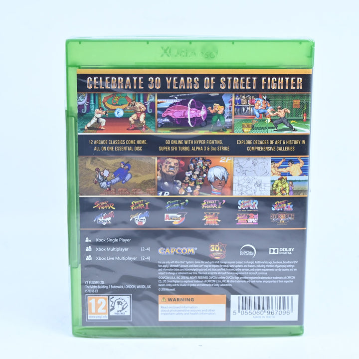 Street Fighter 30th Anniversary Collection  - SEALED! - Xbox One Game - PAL