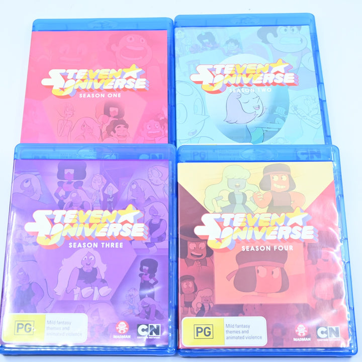 Steven Universe - Season 1-4 Complete - 5 Discs - Region B - Bluray Collection