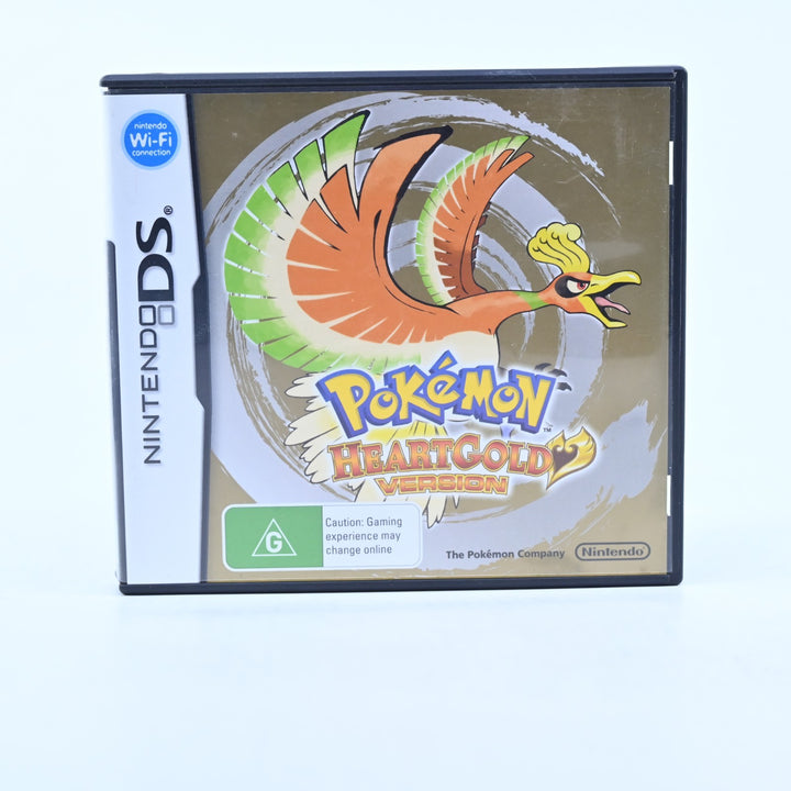 Pokemon HeartGold - Nintendo DS Game - AUS PAL + Manual - Heart Gold