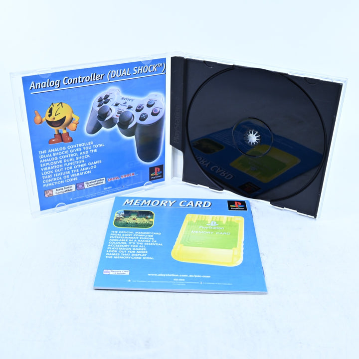 Pac-Man World - Sony Playstation 1 / PS1 Game + Manual - PAL - MINT DISC!