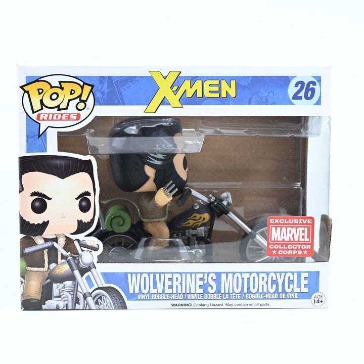 Wolverine's Motorcycle - X-Men Funko POP Vinyl Bobble-head #26