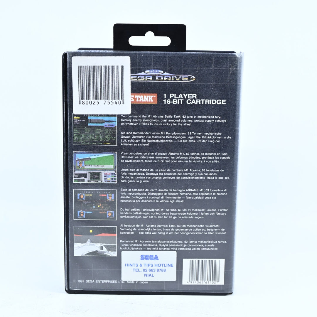 M-1 Abrams Battle Tank - Sega Mega Drive Game - PAL - FREE POST!