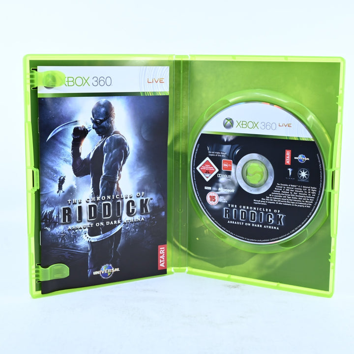 The Chronicles of Riddick: Assault on Dark Athena - Xbox 360 Game + Manual