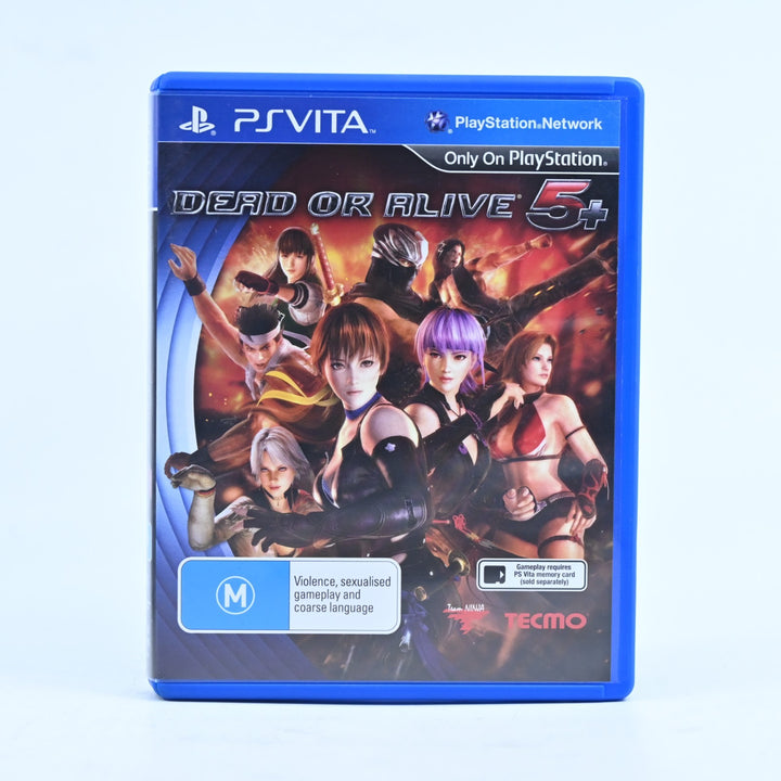 Dead or Alive 5+ - Sony PS Vita Game - FREE POST!