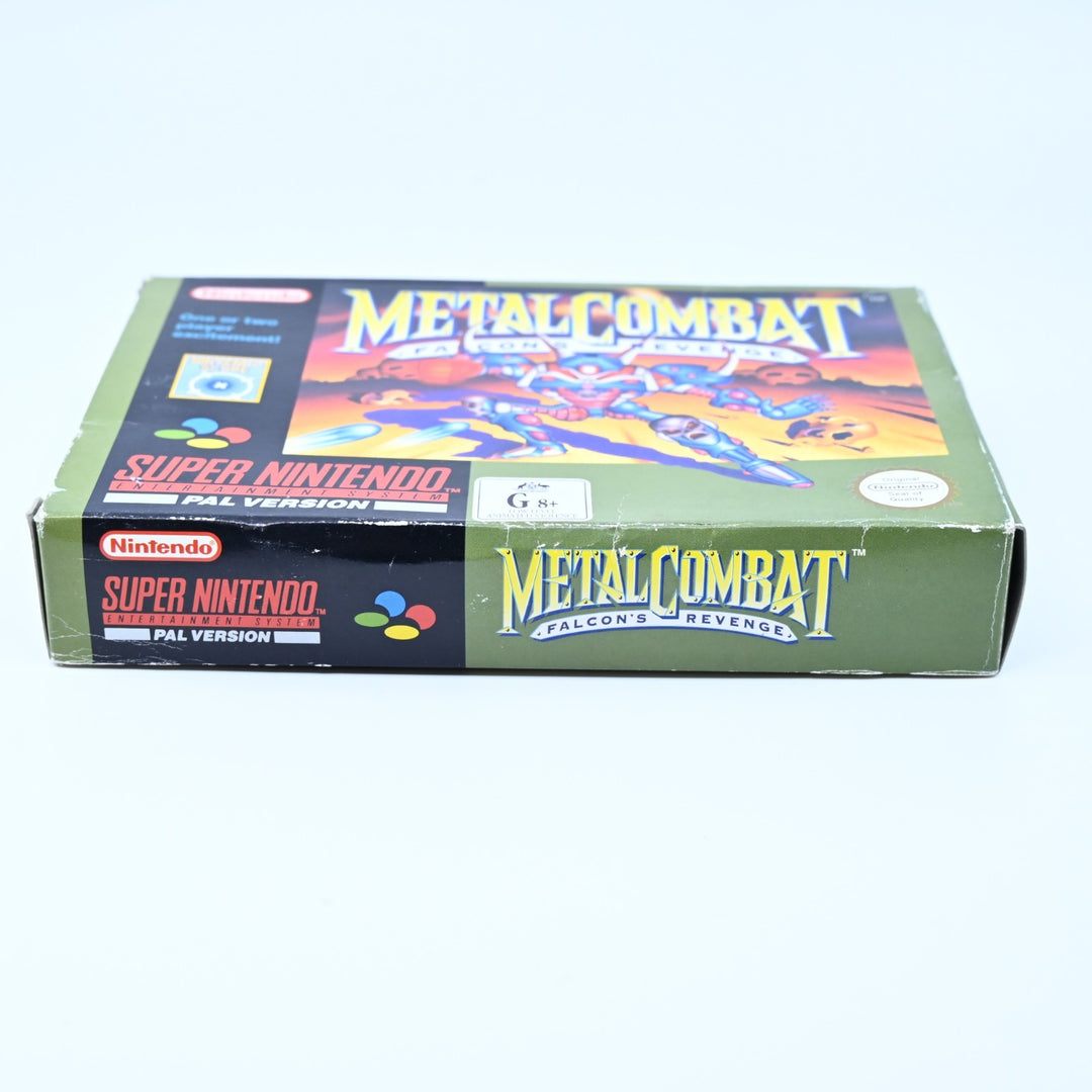 Metal Combat: Falcon's Revenge - Super Nintendo / SNES Boxed Game - PAL