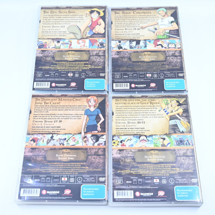 One Piece - Uncut - Treasure Chest: Collection One - Region 4 - Anime DVDs