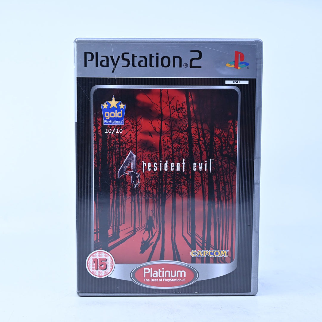 Resident Evil 4 - Sony Playstation 2 / PS2 Game + Manual - PAL - MINT DISC!