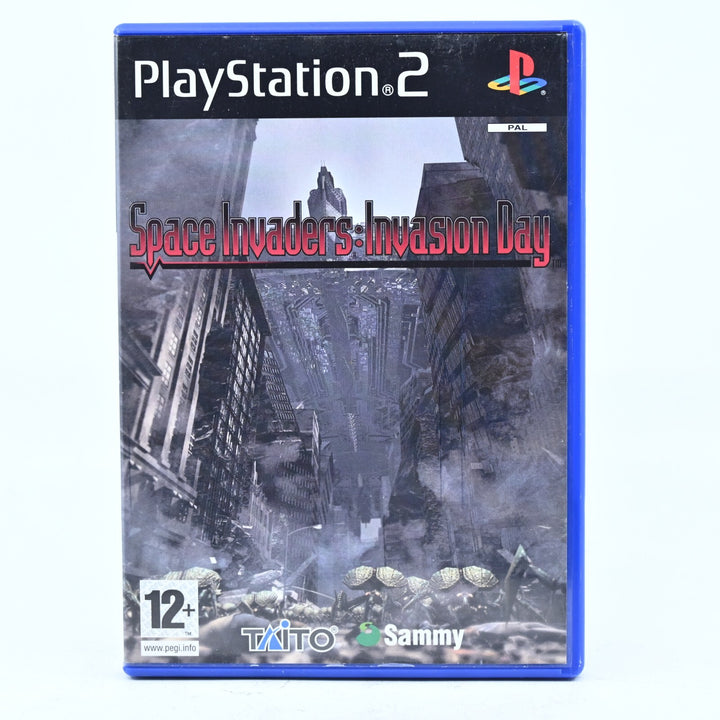 Space Invaders: Invasion Day - Sony Playstation 2 / PS2 Game + Manual - PAL
