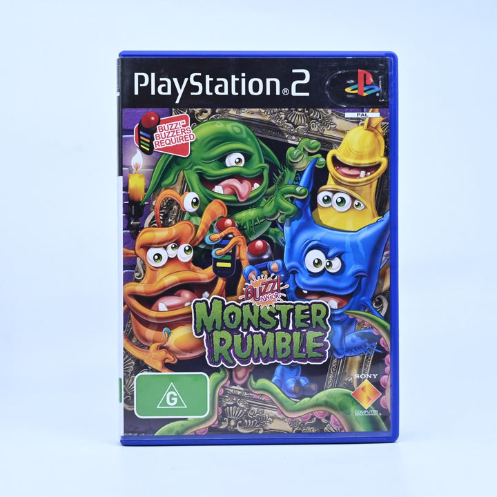 Buzz! Junior Monster Rumble - Sony Playstation 2 / PS2 Game + Manual - PAL