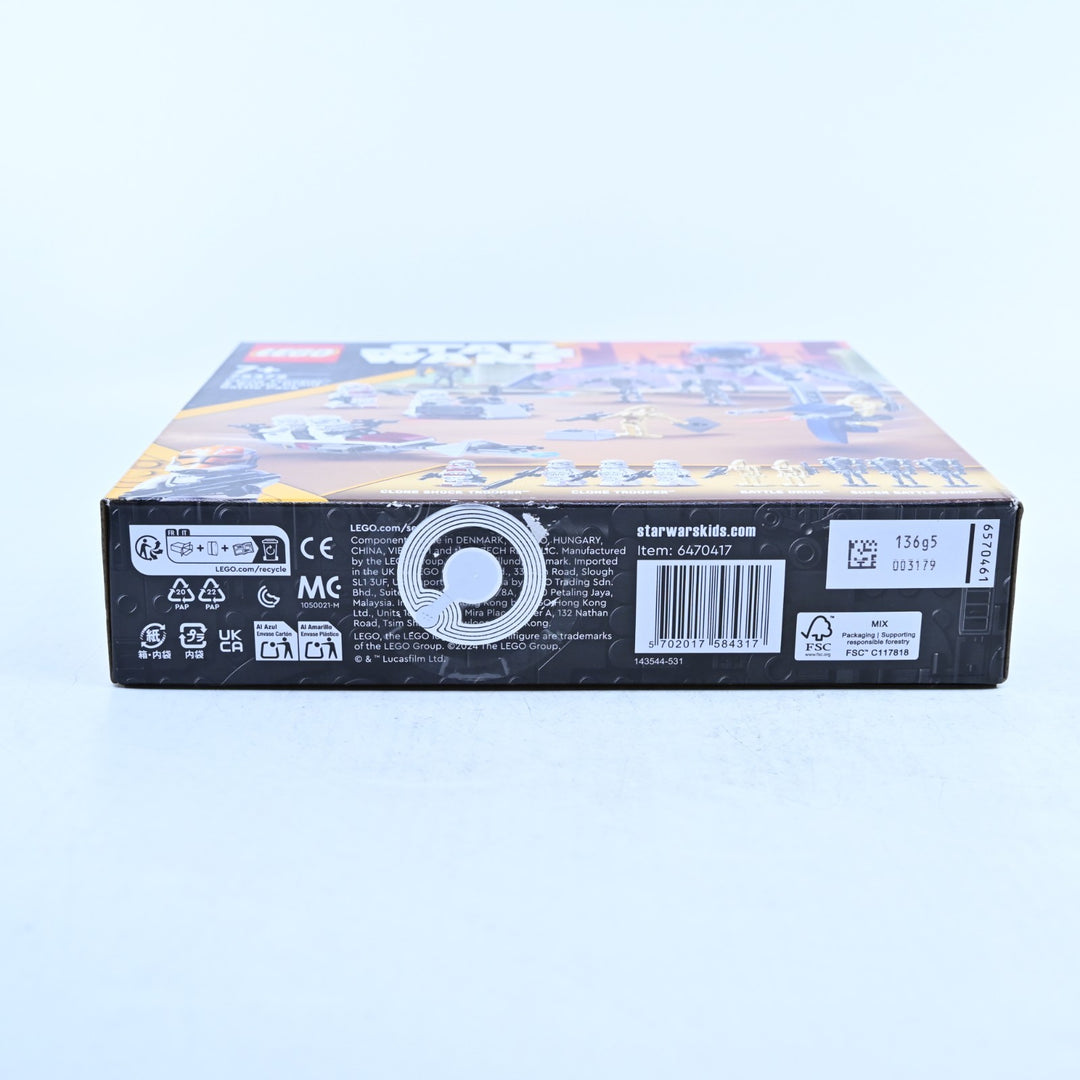 SEALED! LEGO 75372 Star Wars - Clone Trooper & Battle Droid Pack - Toy