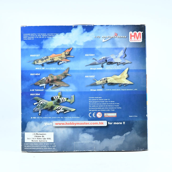 Hobby Master 1:72 F-104G Starfighter German Air Force HA1008 - Die Cast Plane