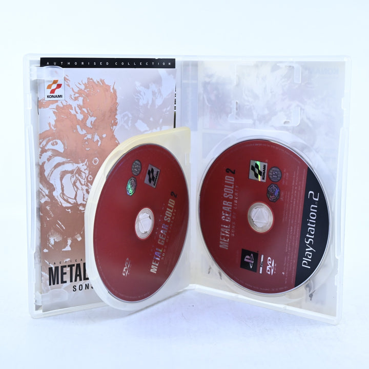 Metal Gear Solid 2: Sons of Liberty - Sony Playstation 2 / PS2 Game + Manual
