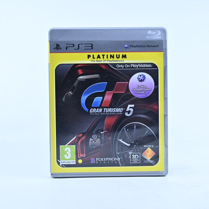 Gran Turismo 5 - Sony Playstation 3 / PS3 Game + Manual - MINT DISC!