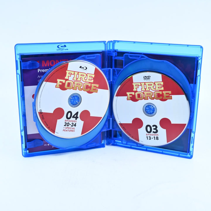 Fire Force Season 1 Parts 1 & 2 - Region A & B - Anime Blu-ray & DVD