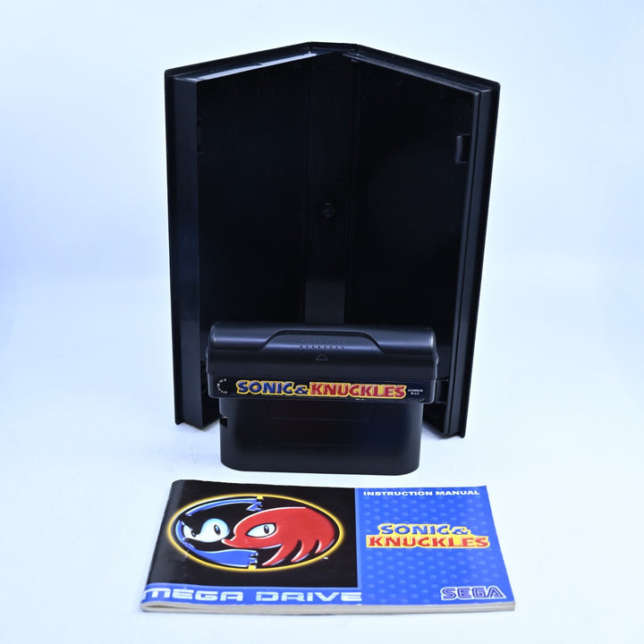 Sonic & Knuckles - Sega Mega Drive Game + Manual - PAL - FREE POST!