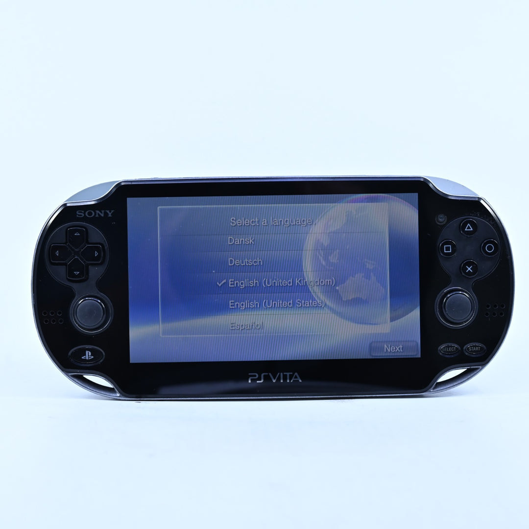 Black OLED PS Vita - 8GB card - Sony PS Vita Console - PAL - FREE POST!