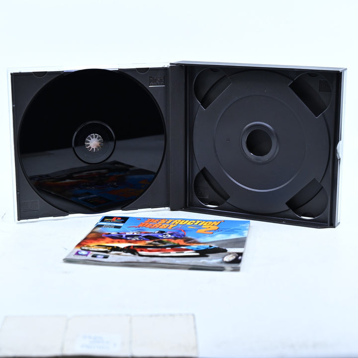 Destruction Derby 2 - Sony Playstation 1 / PS1 Game + Manual - PAL - MINT DISC!