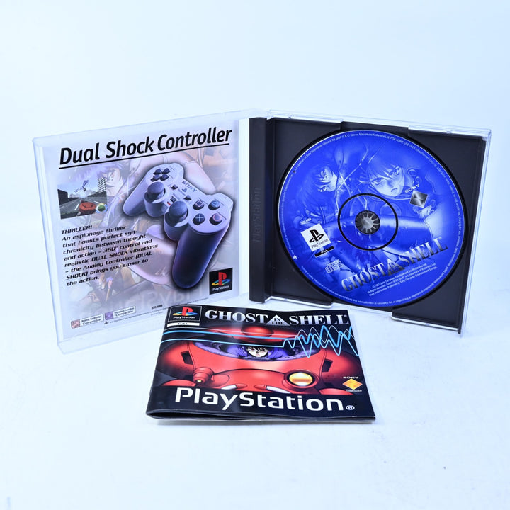 Ghost in the Shell - Sony Playstation 1 / PS1 Game + Manual - PAL - MINT DISC!