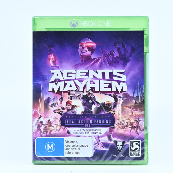 SEALED! Agents of Mayhem - Xbox One Game - PAL - FREE POST!
