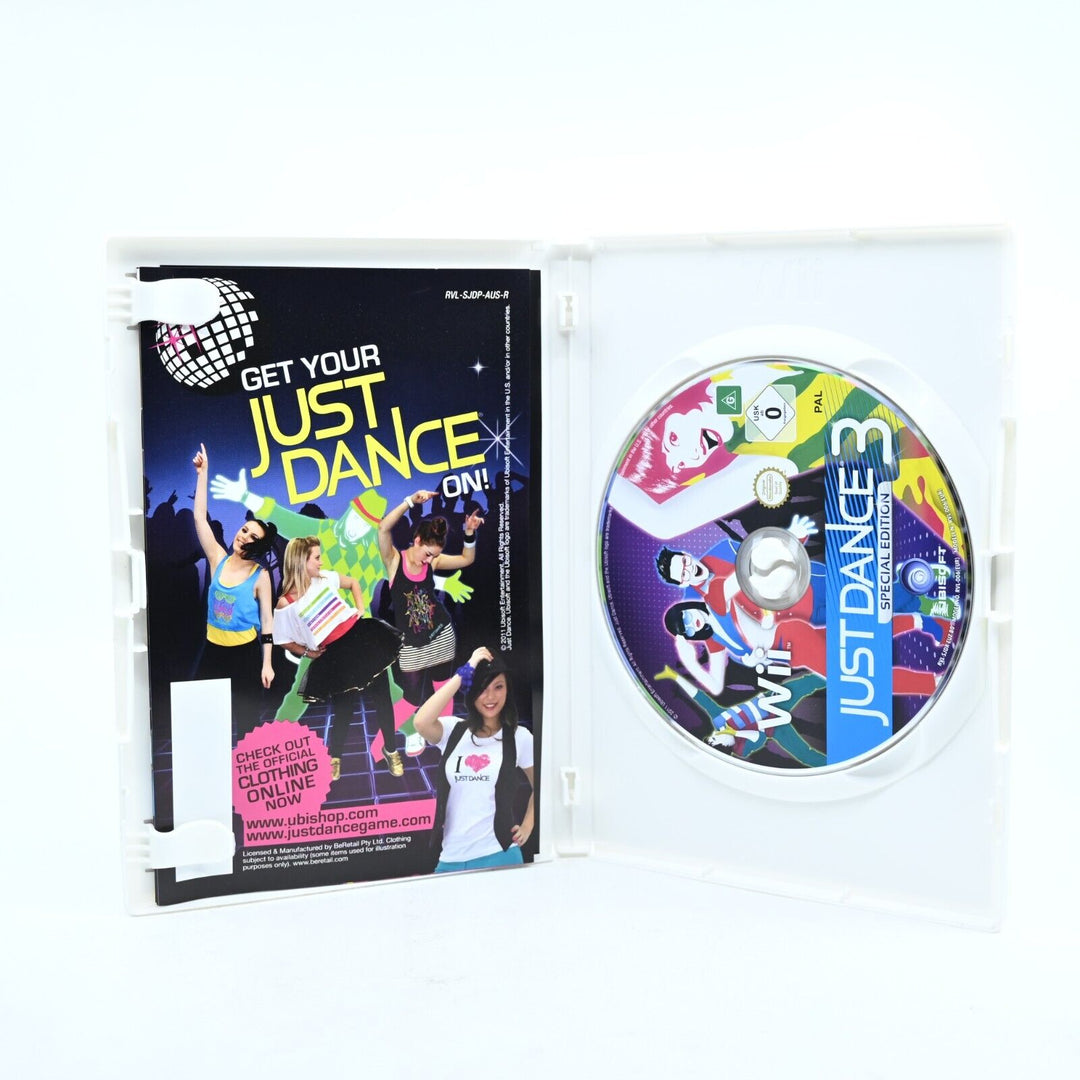 Just Dance 3: Special Edition - Nintendo Wii Game + Manual - PAL - MINT DISC!