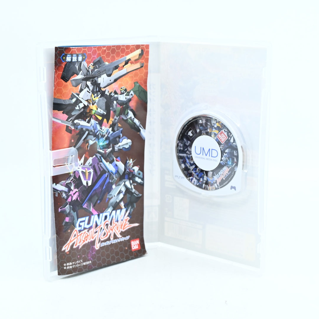Gundam Assault Survive - Sony PSP Game + Manual - FREE POST!