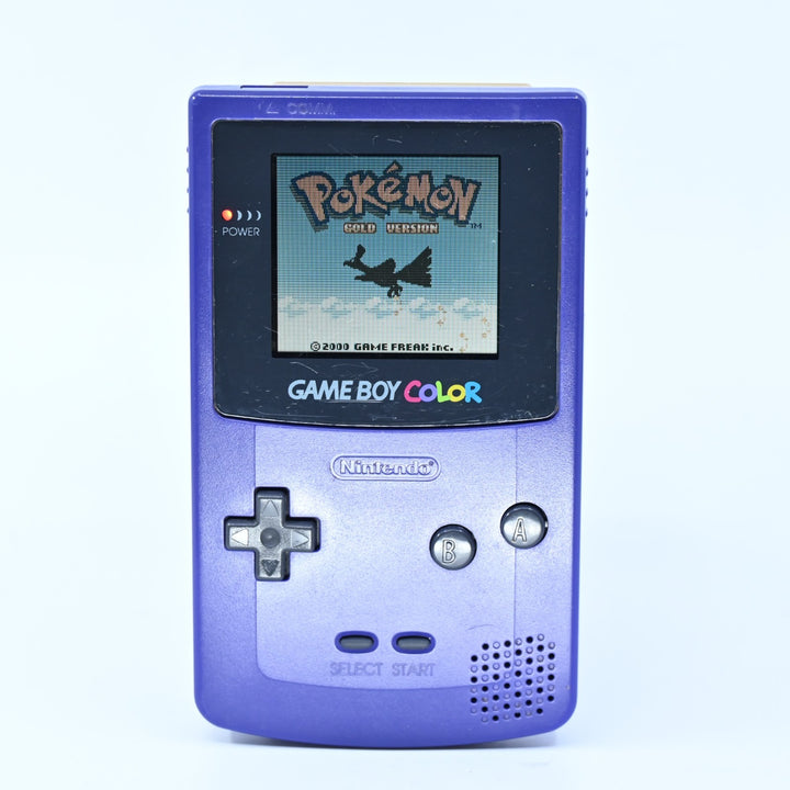 Purple Nintendo Gameboy Color Console - CGB-001 -FREE POST!