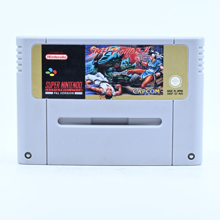 Street Fighter II - Super Nintendo / SNES Game - PAL - FREE POST!