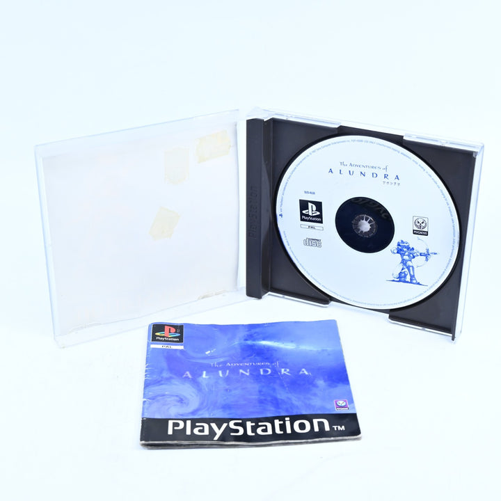 The Adventures of Alundra - PS1 Game + Manual - No Map - PAL - MINT DISC!