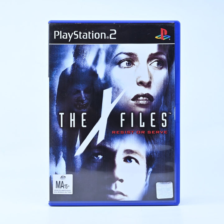 The X-Files: Resist or Serve - Sony Playstation 2 / PS2 Game + Manual - PAL